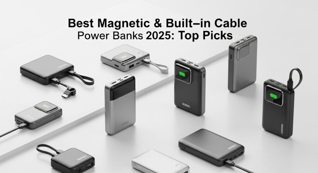 Best Magnetic & Built-in Cable Power Banks in 2025