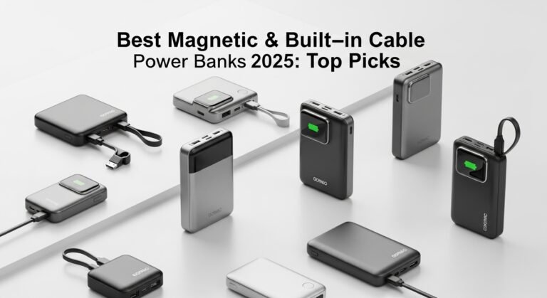 Best Magnetic & Built-in Cable Power Banks in 2025