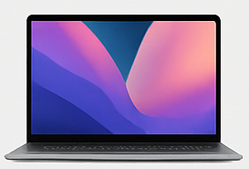 A sleek Apple MacBook Air with the M4 chip on a desk.