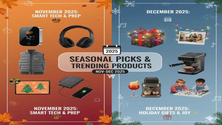 Seasonal Picks & Trending Products: November-December 2025